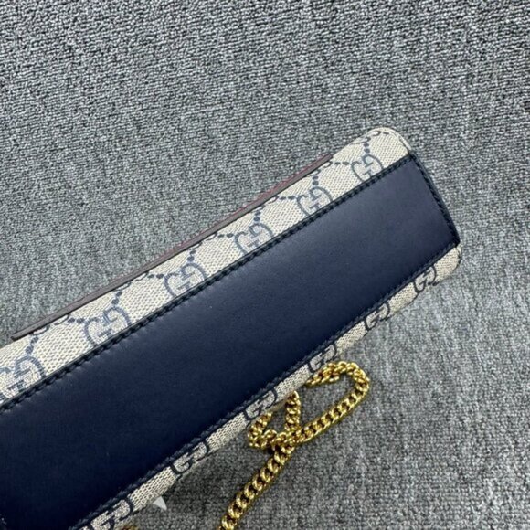 GUCCI Padlock Canvas Shoulder Bag 429-102125 - Picture 9 of 16